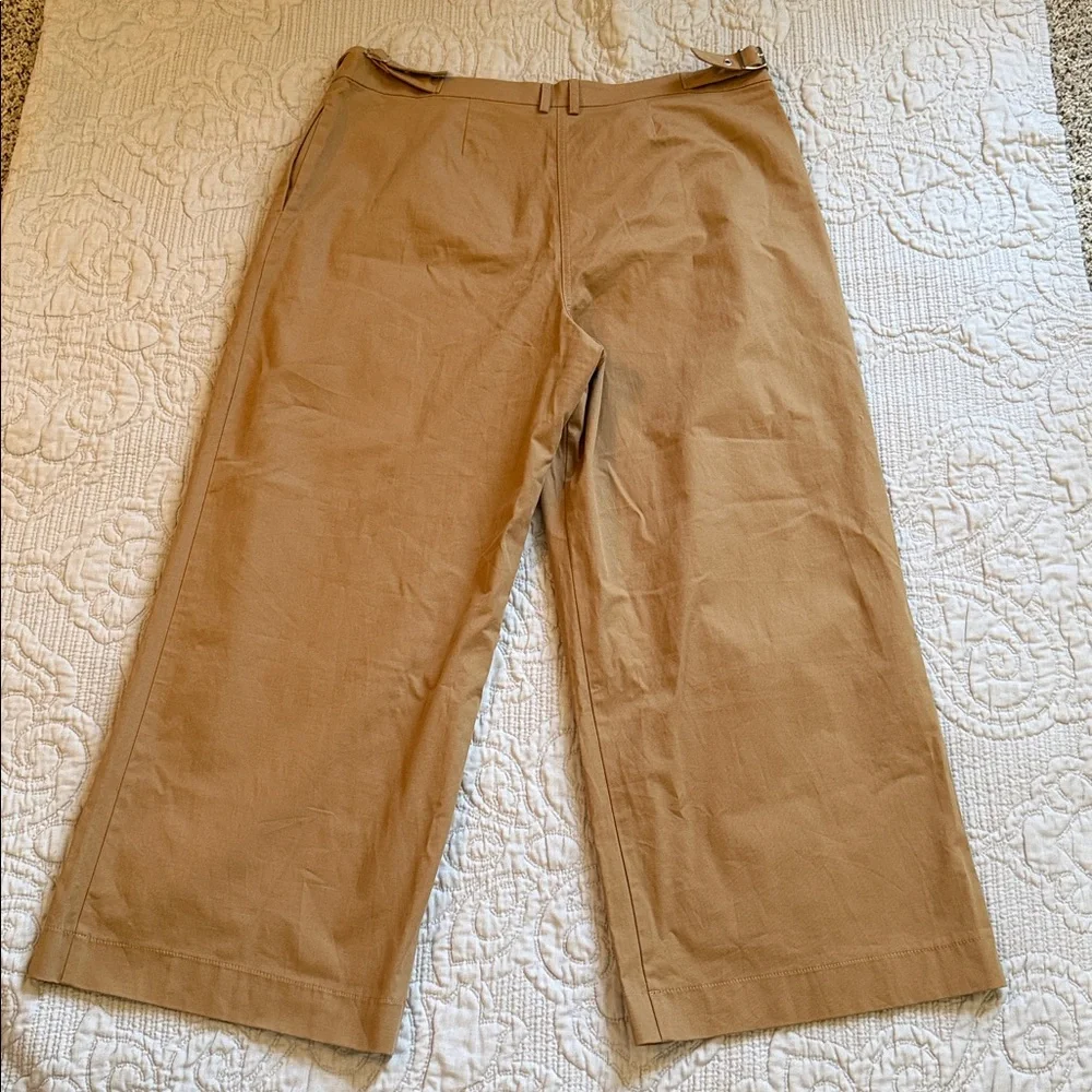 NWOT Abercrombie & Fitch Women’s Utility Tailored Wide Leg Pants Size 33 - Picture 7 of 9